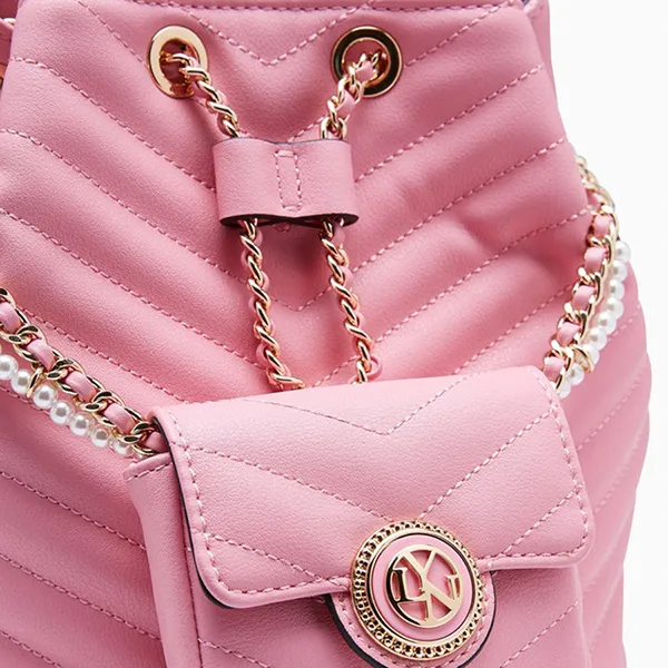 Balo Nữ Lyn Starry Backpack Pink LL24SBF012 Màu Hồng