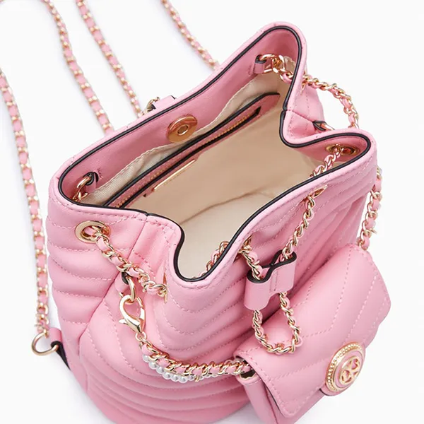 Balo Nữ Lyn Starry Backpack Pink LL24SBF012 Màu Hồng