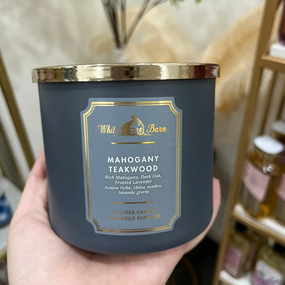 Nến Thơm Mahogany Teakwood
