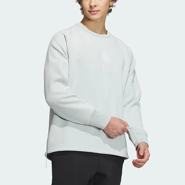 Bộ Quần Áo Nỉ Nam Adidas Premium Z.N.E. IN5107/ ZNE Sweatshirts IQ1376 Màu Xanh Nhạt Size S
