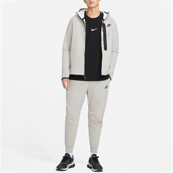 Bộ Quần Áo Thể Thao Nam Nike Sportswear Grey DQ4802-016 / DQ4809-016 Màu Xám Nhạt Size M