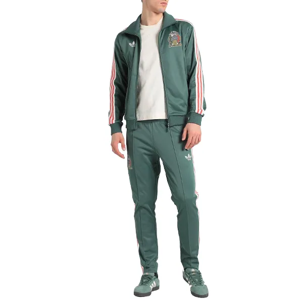 Bộ Thể Thao Nam Adidas Green Mexico Beckenbauer IU2175/IU2174 Màu Xanh Lá Size XS