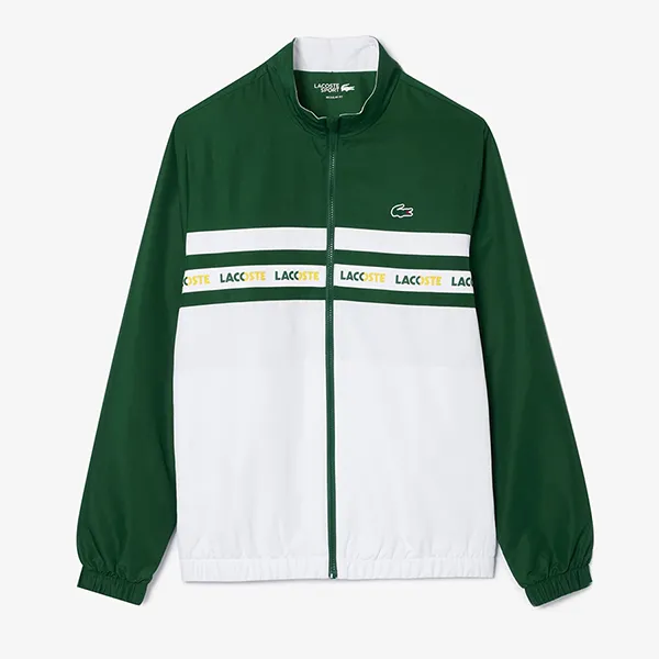 Bộ Thể Thao Nam Lacoste Men's Tennis Sweatsuit WH7567-51 291 Màu Xanh Green