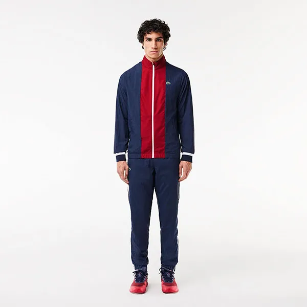 Bộ Thể Thao Nam Lacoste Sport x Daniil Medvedev Sportsuit WH7581-IRZ Màu Xanh Phối Đỏ