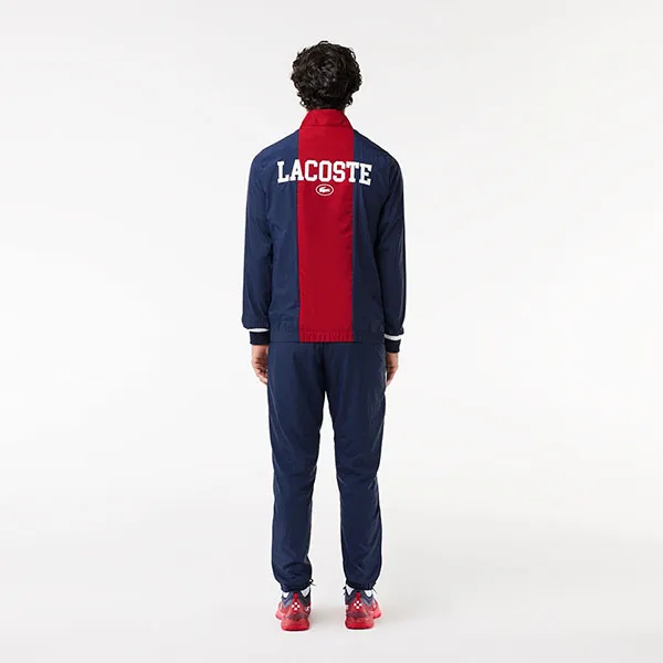 Bộ Thể Thao Nam Lacoste Sport x Daniil Medvedev Sportsuit WH7581-IRZ Màu Xanh Phối Đỏ