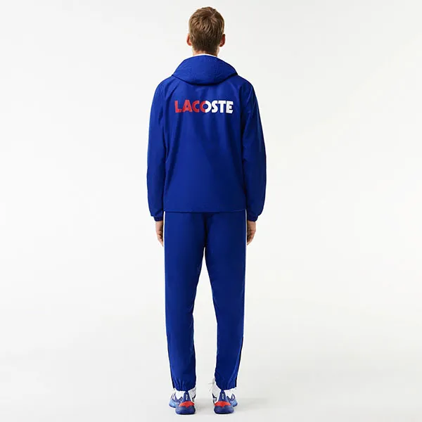 Bộ Thể Thao Nam Lacoste Sportsuit WH7566-ISG Màu Xanh Phối Đỏ