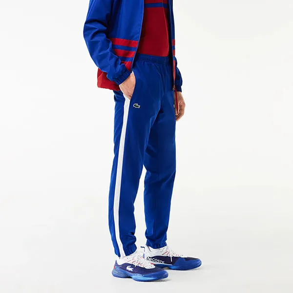 Bộ Thể Thao Nam Lacoste Sportsuit WH7566-ISG Màu Xanh Phối Đỏ