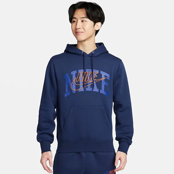 Bộ Thể Thao Nam Nike Club Fleece Màu Xanh Navy Size S