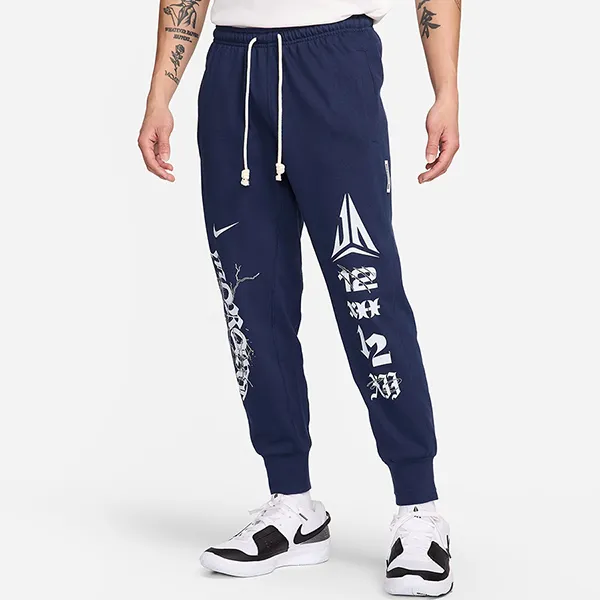 Bộ Thể Thao Nam Nike Ja Standard Issue Dri-FIT Basketball Màu Xanh Navy Size M