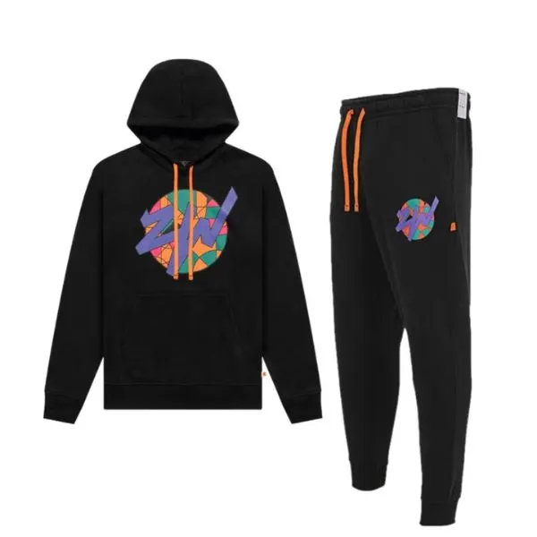 Bộ Thể Thao Nam Nike Zion Mosaic FD2391-010/FD2392-010 Màu Đen Size M