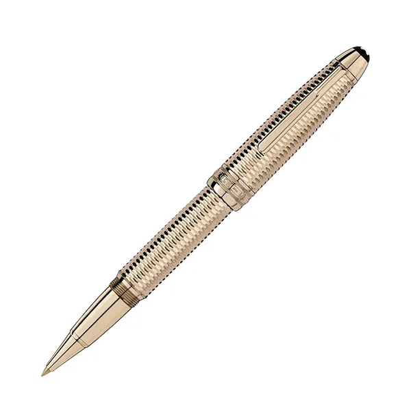 Bút Dạ Bi Montblanc Meisterstuck Geometry Solitaire Champange Legrand Rollerball MB118102 Màu Vàng