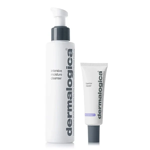 Combo Sữa Rửa Mặt Cho Da Khô Dermalogica Intensive Moisture Cleanser 150ml + Kem Dưỡng Ẩm Phục Hồi Da Dermalogica Barrier Repair 30ml