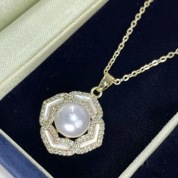 Dây Chuyền Nữ Kya Jewel Pearl Petal PN31 Màu Trắng Ngà - Trang sức - Vua Hàng Hiệu