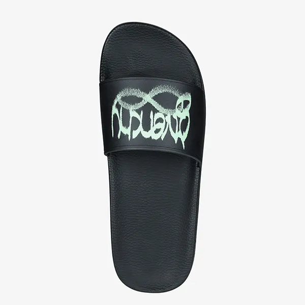 Dép Givenchy Slide Sandals In Rubber With Givenchy Infinity Print BH301TH1MD 012 Màu Đen Size 40 - Dép - Vua Hàng Hiệu