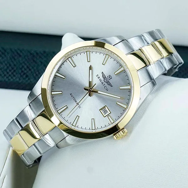 Đồng Hồ Nam SRWATCH Automatic AT SG8888.1202AT Màu Demi (Vàng - Bạc)