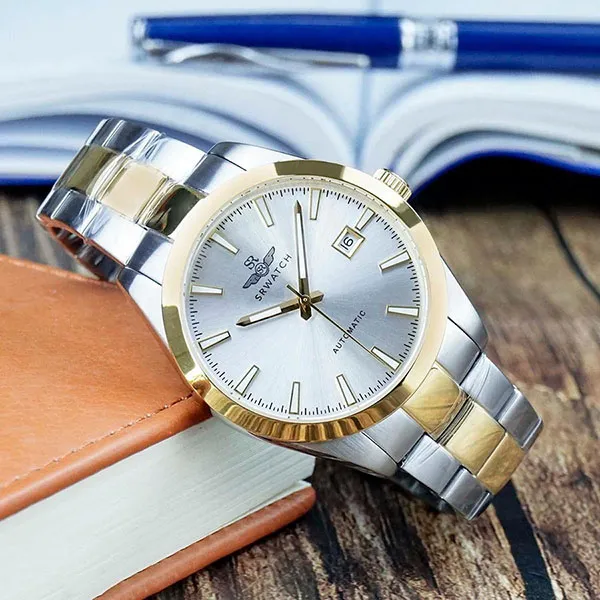 Đồng Hồ Nam SRWATCH Automatic AT SG8888.1202AT Màu Demi (Vàng - Bạc)