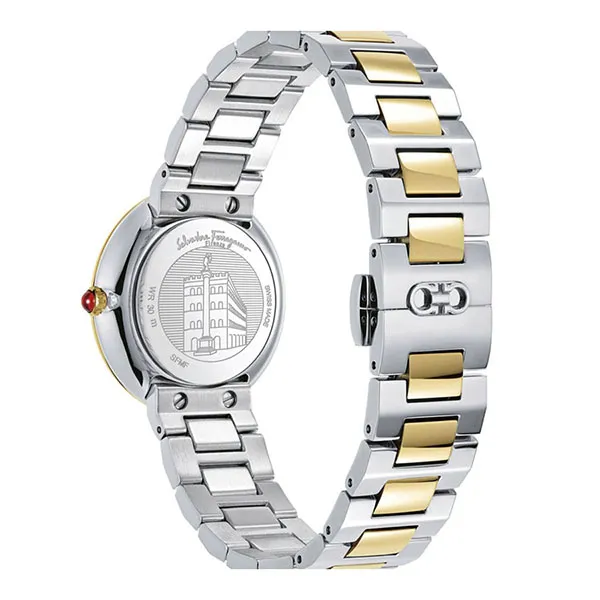 Đồng Hồ Nữ Salvatore Ferragamo Chic Watch SFMF00421 Màu Demi (Vàng - Bạc)