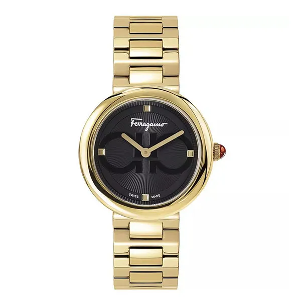 Đồng Hồ Nữ Salvatore Ferragamo IP Yellow Gold 32 mm Chic Bracelet Watch SFMF00521 Màu Vàng Gold - Đồng hồ - Vua Hàng Hiệu