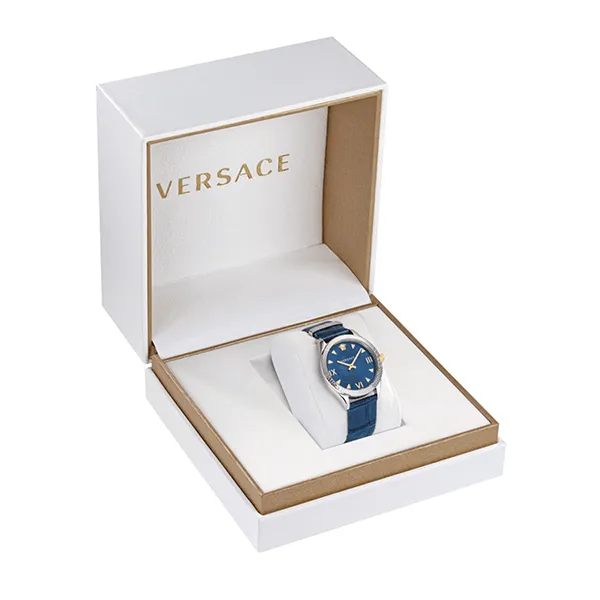 Đồng Hồ Nữ Versace Hellenyium Watch VE2S00122 Màu Xanh Navy N-HM