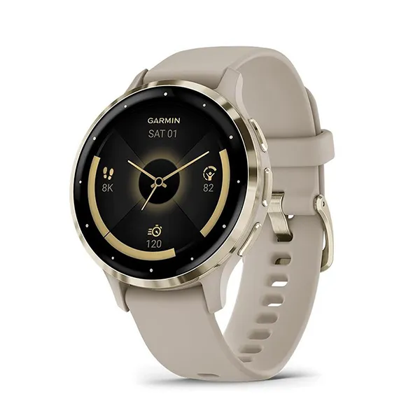 Đồng Hồ Thông Minh Unisex Garmin Venu 3S 41mm Màu Xám - Đồng hồ - Vua Hàng Hiệu
