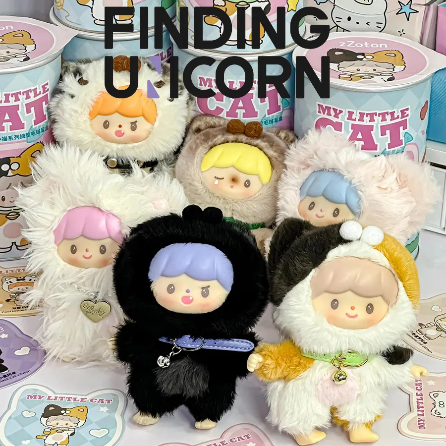 Set Móc Khóa Finding Unicorn Zzoton My Little Cat Series Vinyl Plush Blind Box 6 Mẫu Phối Màu Ngẫu Nhiên - Phụ kiện - Vua Hàng Hiệu