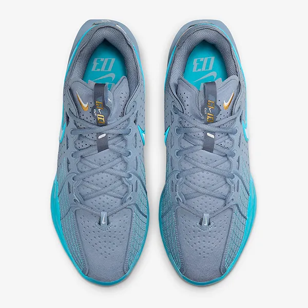 Giày Bóng Rổ Nam Nike GT Cut 3 EP Basketball Shoes DV2918-402 Màu Xanh Xám Size 42.5 - Giày - Vua Hàng Hiệu