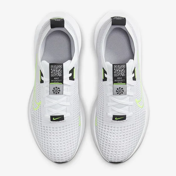 Giày Chạy Bộ Nam Nike Interact Run Men Road Running FD2291 100 Màu Xám Trắng Size 40.5 - Giày - Vua Hàng Hiệu
