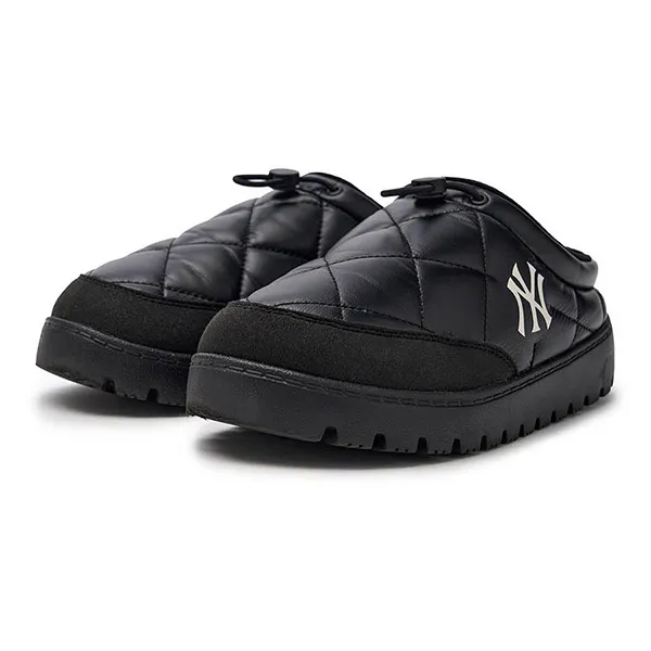 Giày Lười MLB Plush Quilting Mule New York Yankees 3AWBQWM46-50BKS Màu Đen Size 240 - Giày - Vua Hàng Hiệu