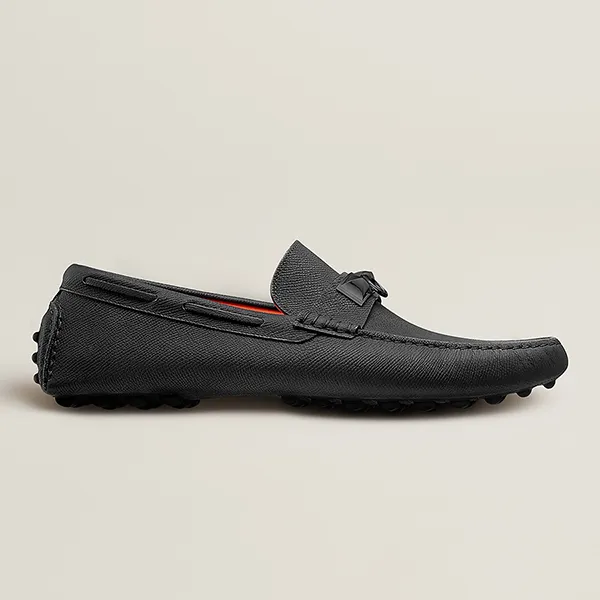 Giày Lười Nam Hermès Irving Loafer Noir Màu Đen Size 41 N-VB - Giày - Vua Hàng Hiệu