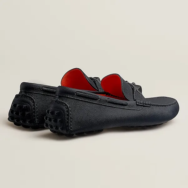 Giày Lười Nam Hermès Irving Loafer Noir Màu Đen Size 41 N-VB - Giày - Vua Hàng Hiệu