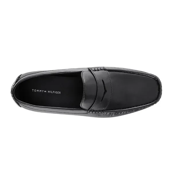 Giày Lười Nam Tommy Hilfiger Amile Loafers Màu Đen Size 41.5