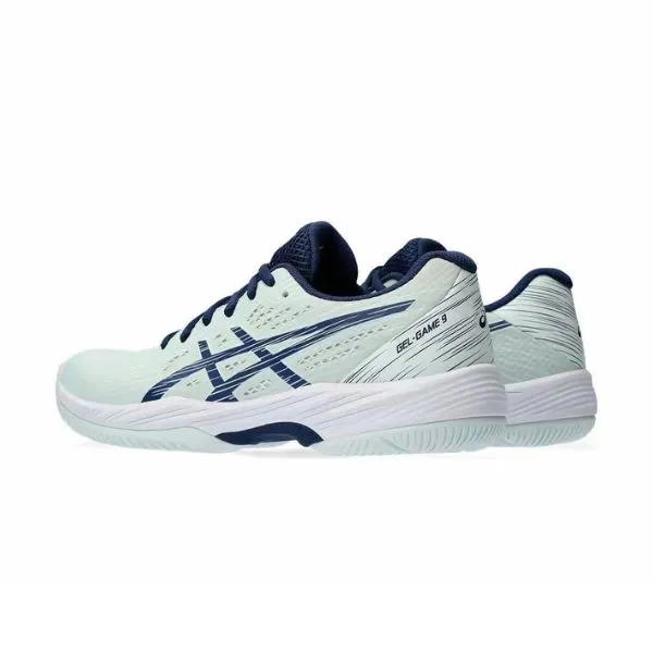 Giày Pickleball Nam Asics Gel Game 1042A211-300 Tennis Màu Xanh Mint Size 39