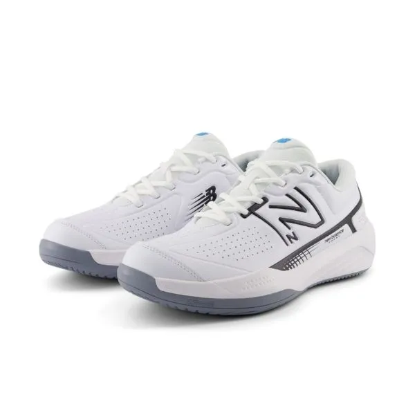 Giày Pickleball Nam New Balance All Court MCH696-K5 Tennis Màu Trắng Size 41 1/2 - Pickleball - Vua Hàng Hiệu