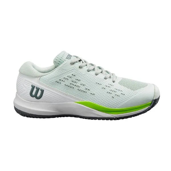 Giày Pickleball/Tennis Wilson Rush Pro Ace WRS331960U060 Màu Xanh Mint Size 39 - Pickleball - Vua Hàng Hiệu