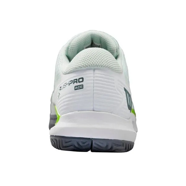 Giày Pickleball/Tennis Wilson Rush Pro Ace WRS331960U060 Màu Xanh Mint Size 39 - Pickleball - Vua Hàng Hiệu