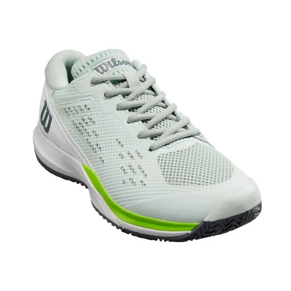 Giày Pickleball/Tennis Wilson Rush Pro Ace WRS331960U060 Màu Xanh Mint Size 39 - Pickleball - Vua Hàng Hiệu