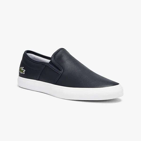 Giày Slip On Nam Lacoste Men's Tatalya Leather Màu Xanh Đen Size 8 US - Giày - Vua Hàng Hiệu