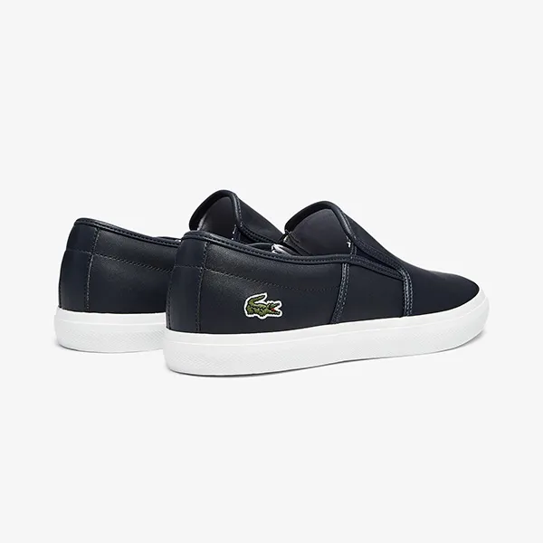 Giày Slip On Nam Lacoste Men's Tatalya Leather Màu Xanh Đen Size 8 US - Giày - Vua Hàng Hiệu