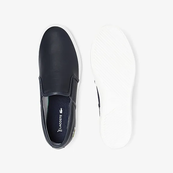 Giày Slip On Nam Lacoste Men's Tatalya Leather Màu Xanh Đen Size 8 US - Giày - Vua Hàng Hiệu