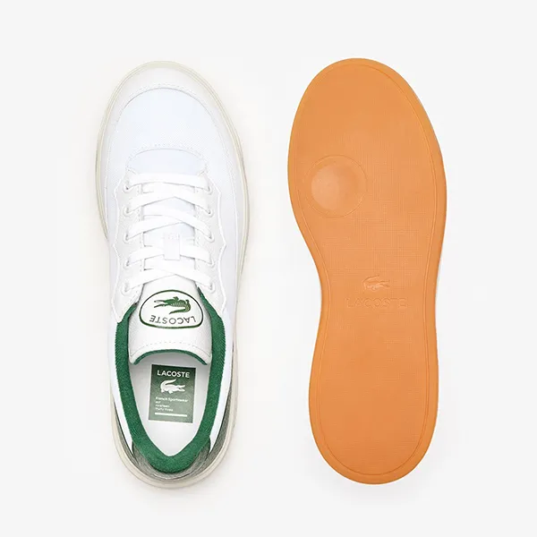 Giày Sneaker Nam Lacoste G80 Club Popped Heel 47SMA0051 Màu Trắng Xanh Size 7.5 US - Giày - Vua Hàng Hiệu