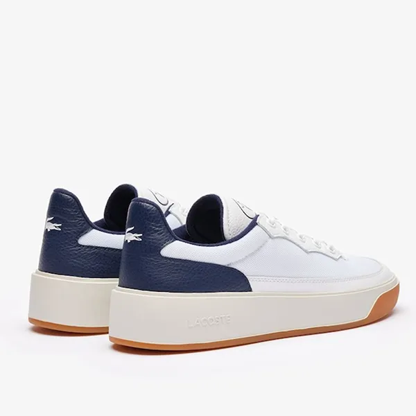 Giày Sneaker Nam Lacoste Men's G80 Club Leather 47SMA0051 Màu Trắng Cam Size 7.5 - Giày - Vua Hàng Hiệu