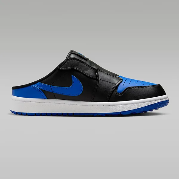 Giày Sục Nam Nike Air Jordan Mules Golf Shoes FJ1214-002 Màu Đen Phối Xanh Dương Size 40