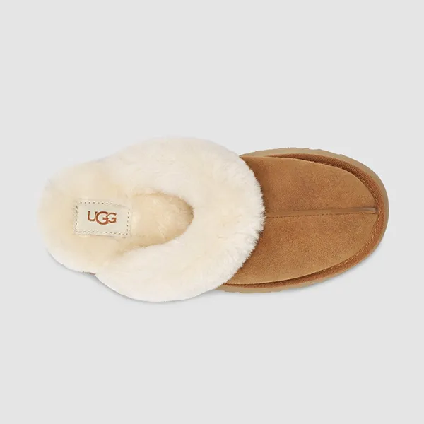Giày Sục Nữ UGG Women's Disquette 1122550-CHE-CHE Chestnut Màu Nâu N-HM