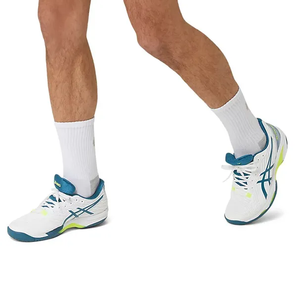 Giày Tennis/Pickleball Nam Asics Solution Speed FF2 1041A182-102 Màu Trắng Phối Xanh Size 40 - Pickleball - Vua Hàng Hiệu