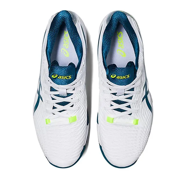 Giày Tennis/Pickleball Nam Asics Solution Speed FF2 1041A182-102 Màu Trắng Phối Xanh Size 40 - Pickleball - Vua Hàng Hiệu