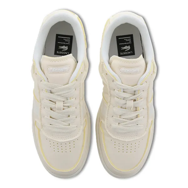 Giày Thể Thao Lacoste L001-123 White Màu Trắng Ngà Size 7.5