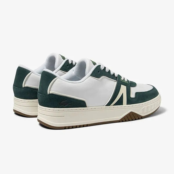 Giày Thể Thao Nam Lacoste L001 123 1 SMA L001 45SMA0070 Y37 WHT/GUM Shoes Màu Trắng - Xanh Size 9