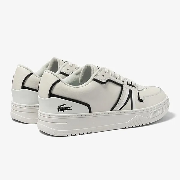 Giày Thể Thao Nam Lacoste L001 123 7 SMA 45SMA0126 Màu Trắng/Đen Size 8