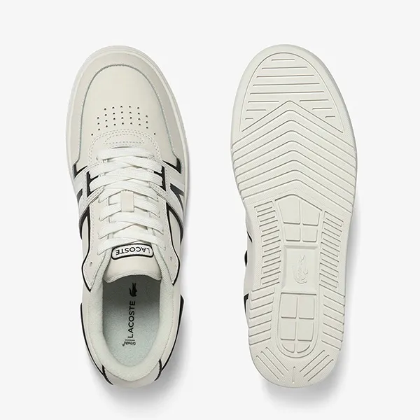 Giày Thể Thao Nam Lacoste L001 123 7 SMA 45SMA0126 Màu Trắng/Đen Size 8