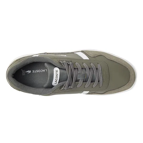 Giày Thể Thao Nam Lacoste TCLIP 223 KHK/WHT Màu Xanh Khaki Size 9
